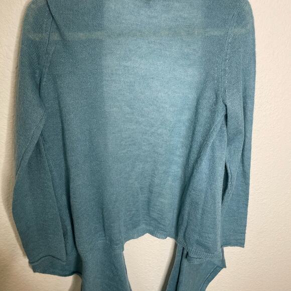 Talbots Blue Wrap Sweater Women’s size S/M - Picture 6 of 6